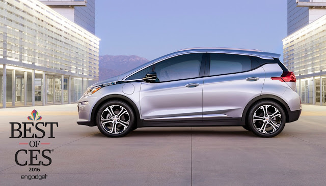 Best of CES 2016 Engadget, Best Smart Car, Chevy Bolt EV