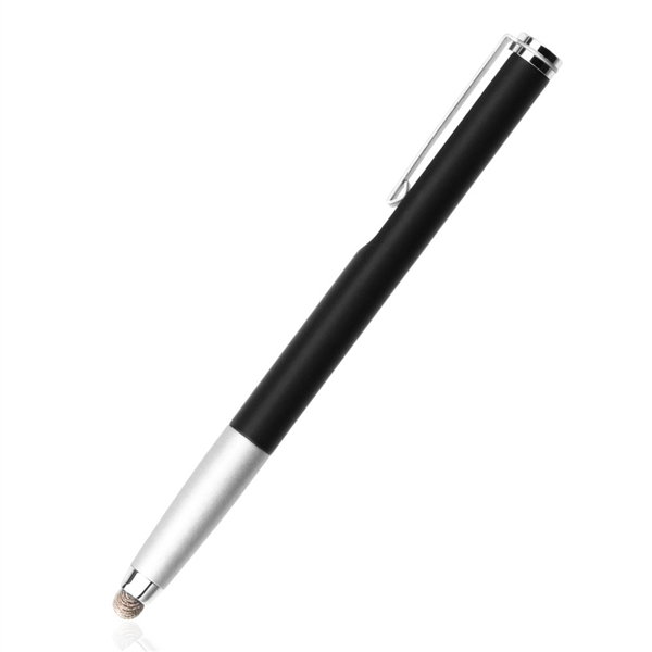 Best fiber tip stylus. Conductive fiber tip stylus compatible with all touch screens; Apple iPad 1 2 mini, iPhone 3 3G 4 4G 4GS 5, iPod Touch, tablets, smart phones, and mobile devices, image of fiber stylus