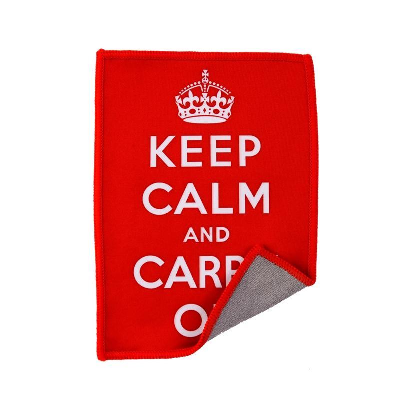 Smartie Microfiber Cloth - Keep Calm And Carry On