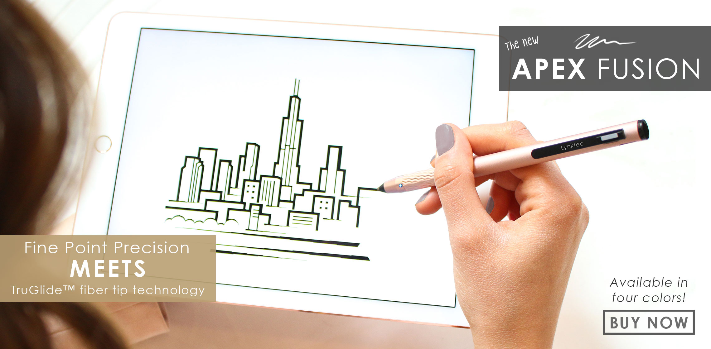 The New Apex Fusion - fine point precision meets TruGlide fiber tip technology